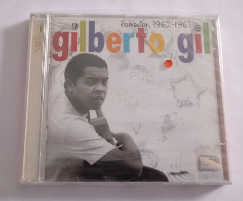 Cd Lacrado Gilberto Gil Salvador 1962-1963 Primeira Tiragem