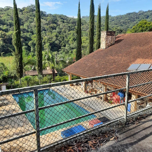 Imagem 7 de 21 de Casa De Condomínio Na Serra Da Cantareira, Alpes Da Cantareira, Mairiporã, Sp, 500 M², 4 Suítes, Piscina, Churrasqueira -6032