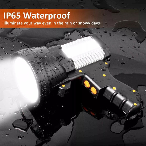 Lanterna Portátil Focus De 1200 Lúmens Led Spot Light Campin