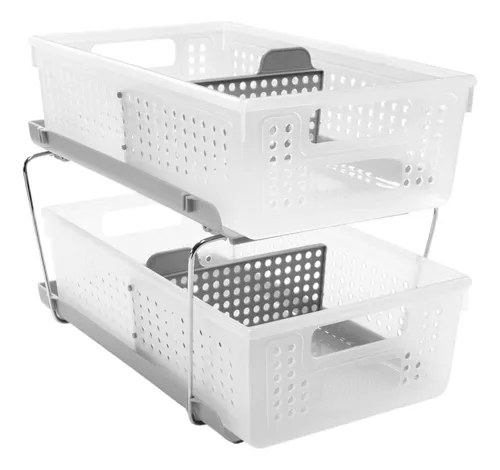 Organizador De Dos Estantes Con Divisores 50,8 Cm