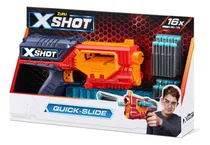 Comprar X Shot Pistola Lanza Dardos Quick-slide C\u002F16 Dardos Zuru6887