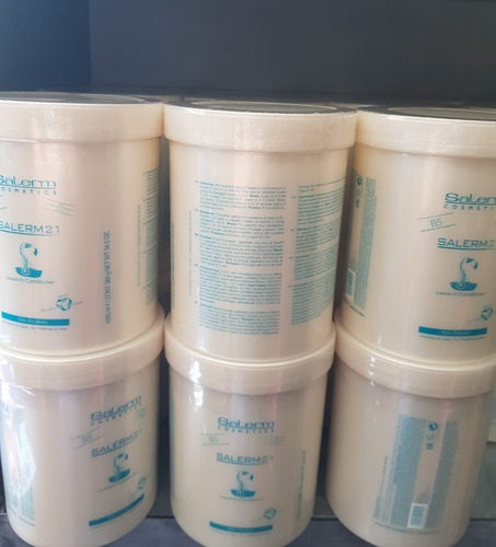Imagen 5 de 7 de Salerm 21 B5 Silk Protein Tratamiento Super Hidratante 1kg