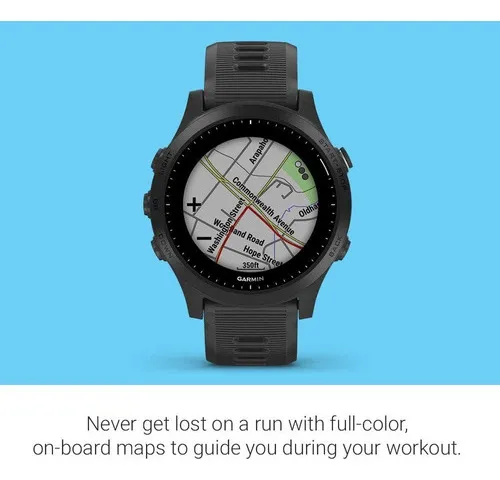 Smartwatch Garmin Forerunner 945 Gps Triathlon Running Music Negro Negro Negro