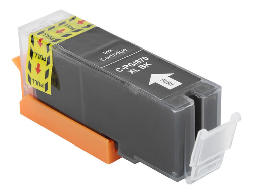 Imagen 5 de 10 de Cartucho De Impresora 3pcs Tinta Negro Plástico Pgi-870 Para