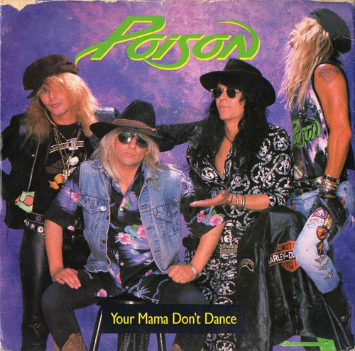 Poison Your Mama . Tearin Down Single Vinilo 7 Usa 1988 