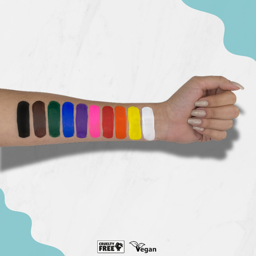 Colormake Tinta Liquida Para Pintura Artistica E Tematica
