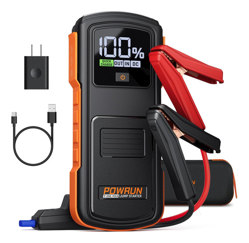 P-one Max Jump Starter, Caja De Salto Portátil De 4000 A Par