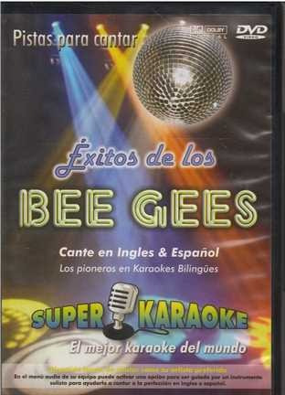 Dvd - Super Karaoke / Exitos De Los Bee Gees