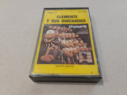 Clemente Y Sus Hinchadas - Cassette 1982 Nacional Ex 8/10