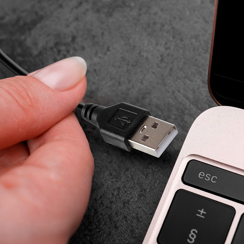 Cable Green Leaf 18-1001 Usb A Micro Usb V8 1m Color Negro