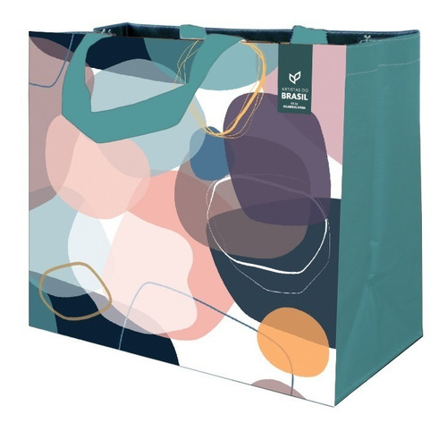 Imagem 4 de 5 de Sacola Retornável De Ráfia (ecobag) 100pc Artistas Do Brasil