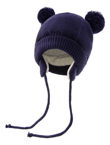 A A Conjunto Dos Guantes Y Gorro Punto Cálido For Bebé