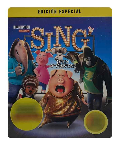 Sing Ven Y Canta Película Bluray + Dvd