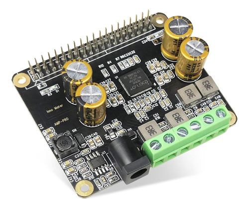 Amplificador De Audio Rpi 2x80w Peak Salida Class D Hifi Amp