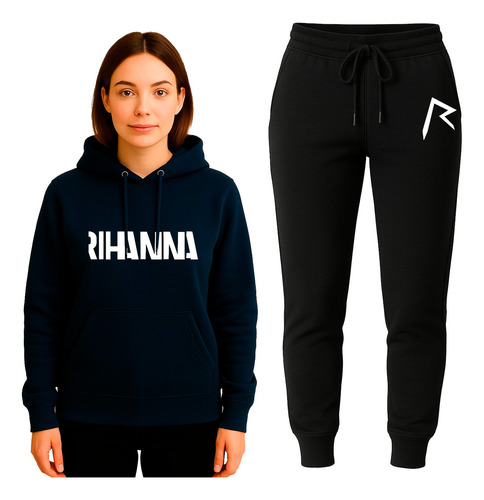 Conjunto Buzo + Pantalón Jogging Rihanna