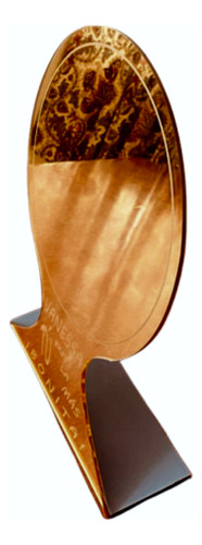 Kit 9 Espejos En Acrílico Dorado - Elegancia Para Tu Fiesta