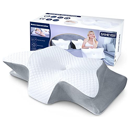 Saheyer Cervical Pillow For Neck And Shoulder Pain Syyra