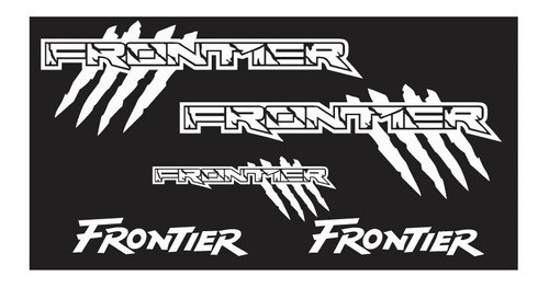 Sticker Compatible Con Frontier Garras Batea Tapa Puertas 5p