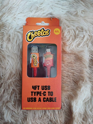 Cable Usb Tipo C Cheetos 
