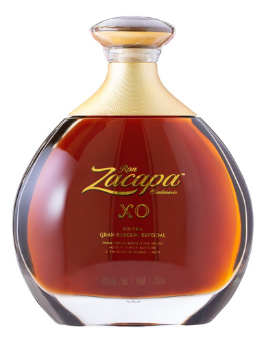 Rum Guatemalteca Envelhecido Zacapa Centenário XO Garrafa 750ml