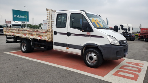 Iveco 70c16 Hd Cabine Dupla Carroceria De Madeira
