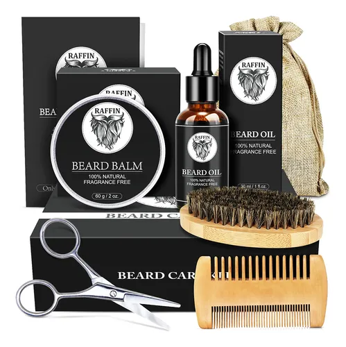 comprar Kit De Barba Raffin Para Hombre Con Aceite Para Barba, Bálsa