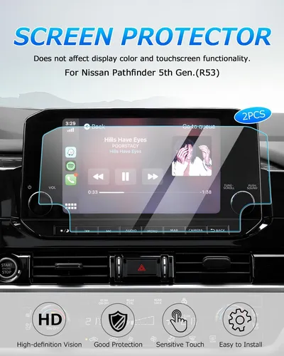 Protector De Pantalla 2pcs Nissan Pathfinder 2022-2023,...