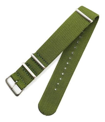 Correa De Reloj Nato Nylon Strap En 18/20/22mm En Colores