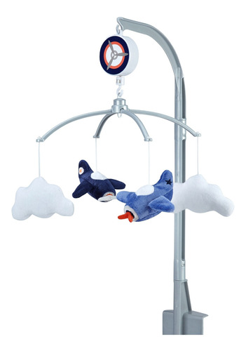 Carter's Take Flight Airplane/cloud Nursery Cuna Musical Mob