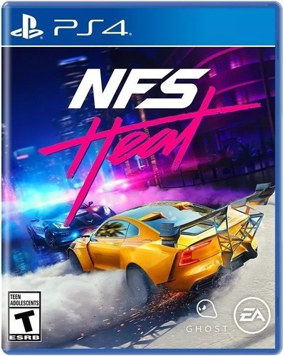 Need For Speed Heat Ps4 Juego Formato Fisico Playstation 4