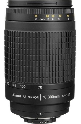 Lente Nikon 70-300mm Fx Af F/4-5.6g Parasol Garant 1 Ano Nfe