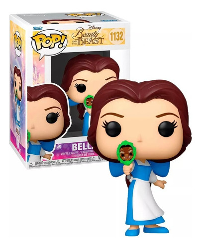 Funko Pop! Disney Bestia Y Bella Bella Con Espejo Vestido
