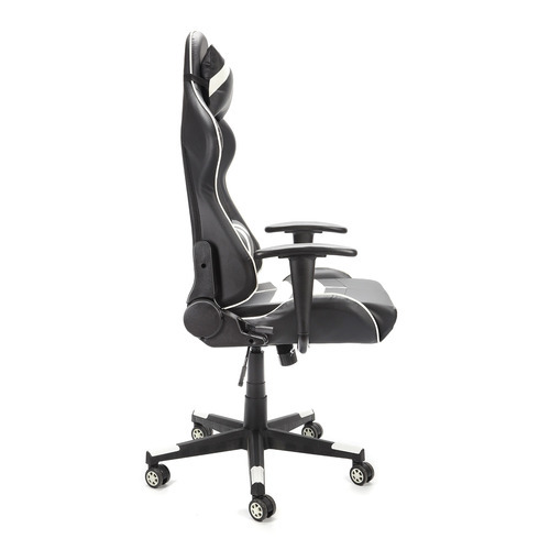 Imagen 5 de 7 de Silla Gamer Imback De Escritorio Ergonomica Reclinable Ajustable Giratoria Blanca Y Negra