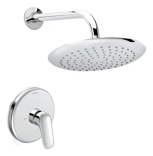 Corona Liquid Monomando Bronce Ducha De Pared