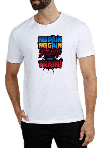 Remera No Pain No Gain Gym / Exclusivo / Diseño Único