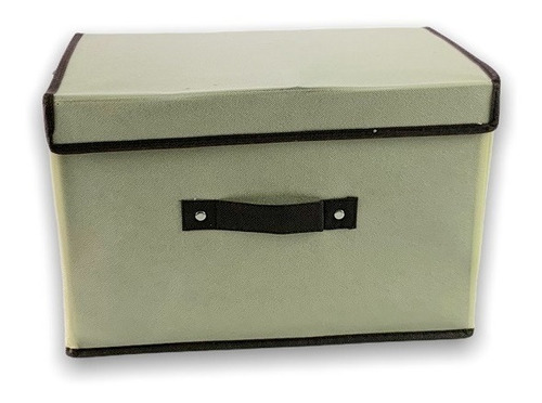 Imagem 6 de 10 de Kit 3 Caixa Organizadora Multiuso Closet Armários 25x20x16cm