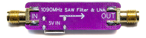 Filtro De Sierra Activo -b De 1 Pieza+metal 1090 Mhz 1.09 Gh