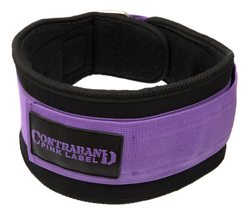 Contraband Pink Label 4047 Cinturón De (morado, Medio)