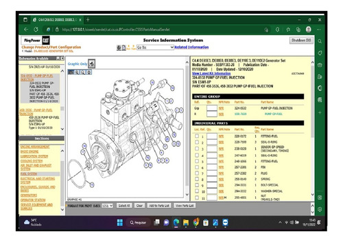 Sis Cat 2022 Caterpillar +cbt+ Cat Et 2023