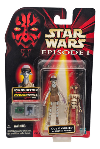 Star Wars Episode I Phantom Menace Ody Mandrell W/pd Mtsbwy (Usado)