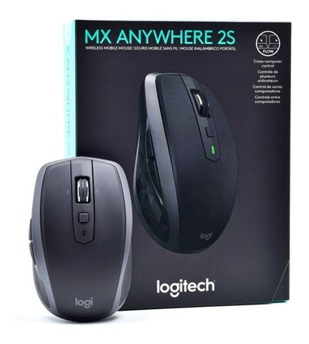 Mouse Logitech Mx Anywhere 2s Bluetooth Smart Black/silver