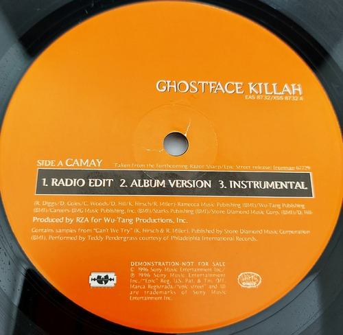 Ghostface Killah - Camay / Daytona 500   Importado Usa  Lp