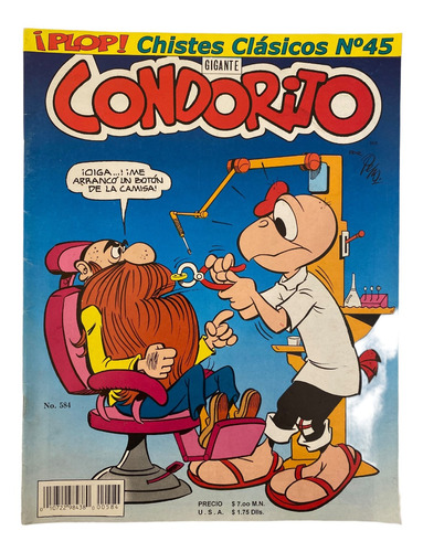Comic Condorito Gigante #584 Pepo Chistes Clasicos No. 45