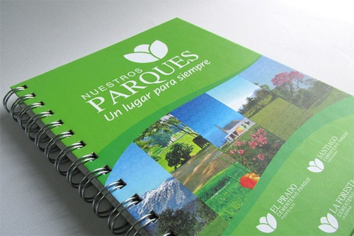 Cuadernos Publicitarios Empresariales Corporativos Anillados