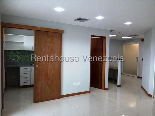 ¡esplendida Oficina Moderna Ubicada En Una Torre Modernizada, Multiples Bondades! ¡hermosa Oficina En Alquiler! - Las Mercedes - Ana Teixeira - Mls #25-18537