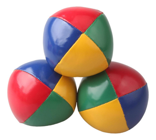 3 Bolas De Malabarismo Con Bolsa De Arcoíris