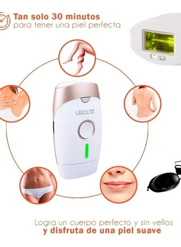 Imagen 2 de 8 de Depiladora Definitiva Laser Tratamiento Profesional Portable