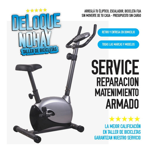 Taller Service Bici Fija / Elíptico - Fitness