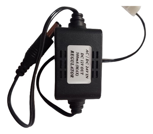Regulados Ac/dc 24 Volt In A 12 Volt Out Dc 500 Ma