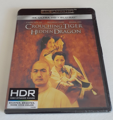 Crouching Tiger Hidden Dragon 4k Ultra Hd Blu-ray